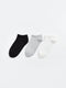 Women's Patterned Booties Socks 3-Pack
